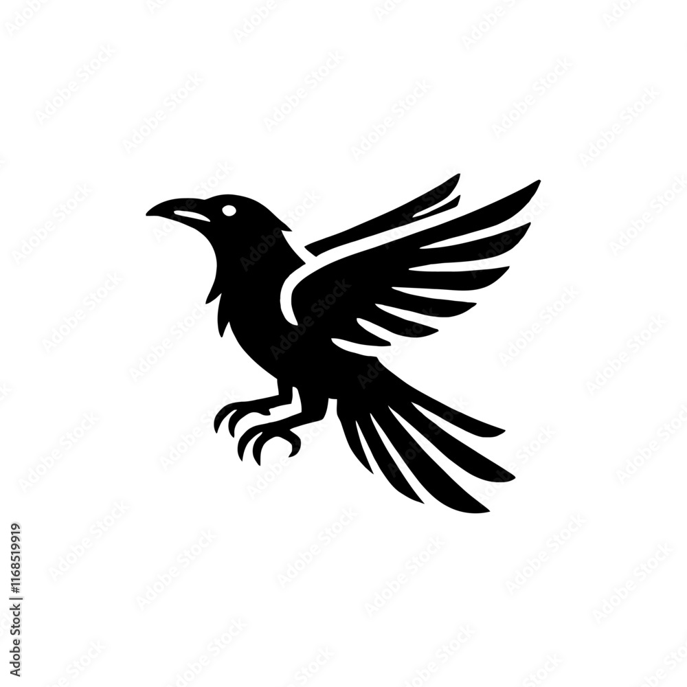 Obraz premium Raven logo