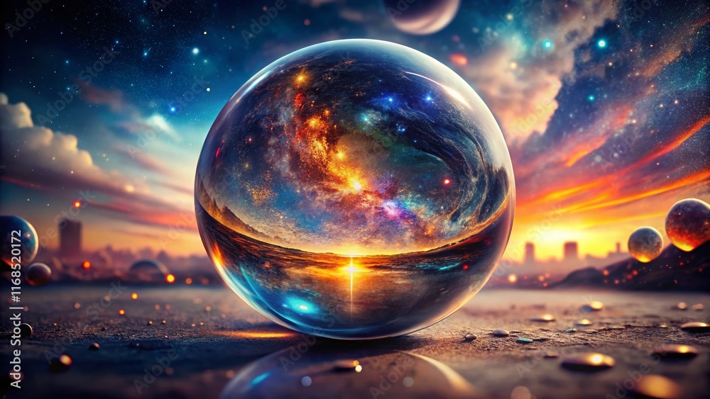 Crystal Ball Galaxy: Cosmic Exploration Photography