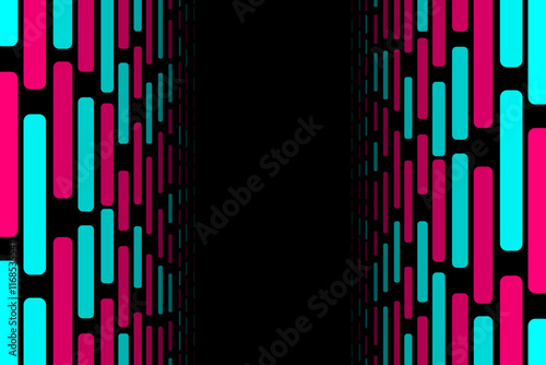 Colored modern background in the style of the social network. Digital background. Stream cover. Social media concept. Vector illustration