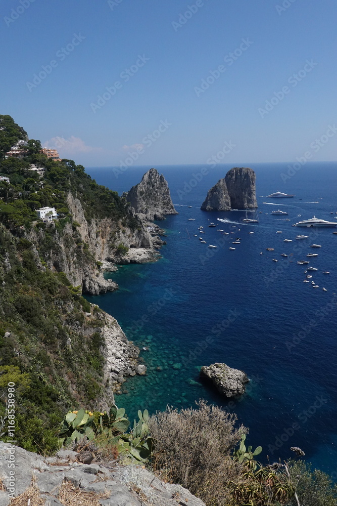 Fototapeta premium Summer on the Italian island of Capri