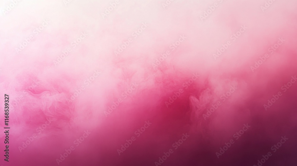 Fototapeta premium Soft pink ombre background with delicate cloud-like texture fade