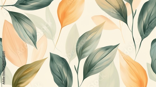 sage green seamless pattern wallpaper
