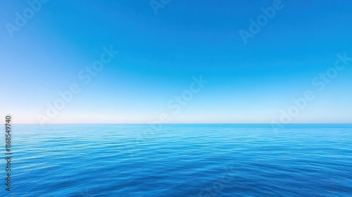 Wallpaper Mural Calm ocean under a clear blue sky. Torontodigital.ca