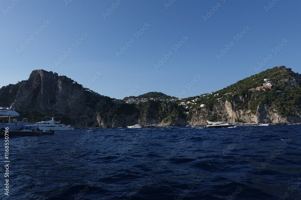 Summer on the Italian island of Capri Summer on the Italian island of Capri