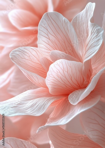 Soft pink flowers showcasing delicate petals in a serene setting