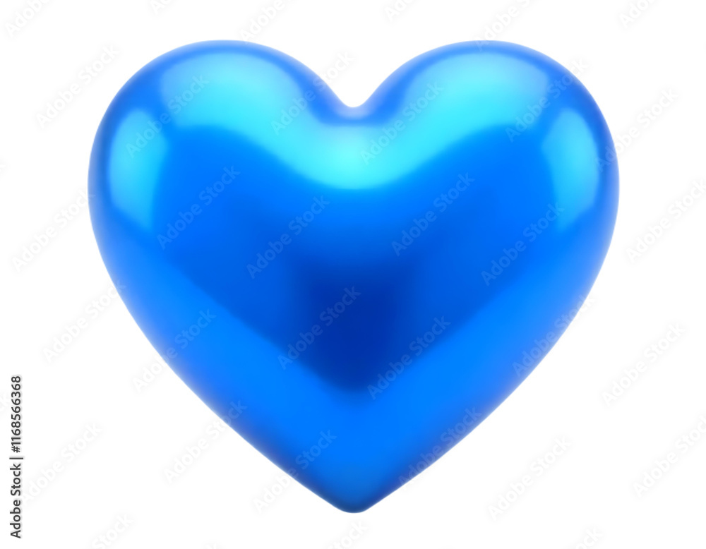 An abstract heart highlighted on a transparent background An abstract heart highlighted on a transparent background