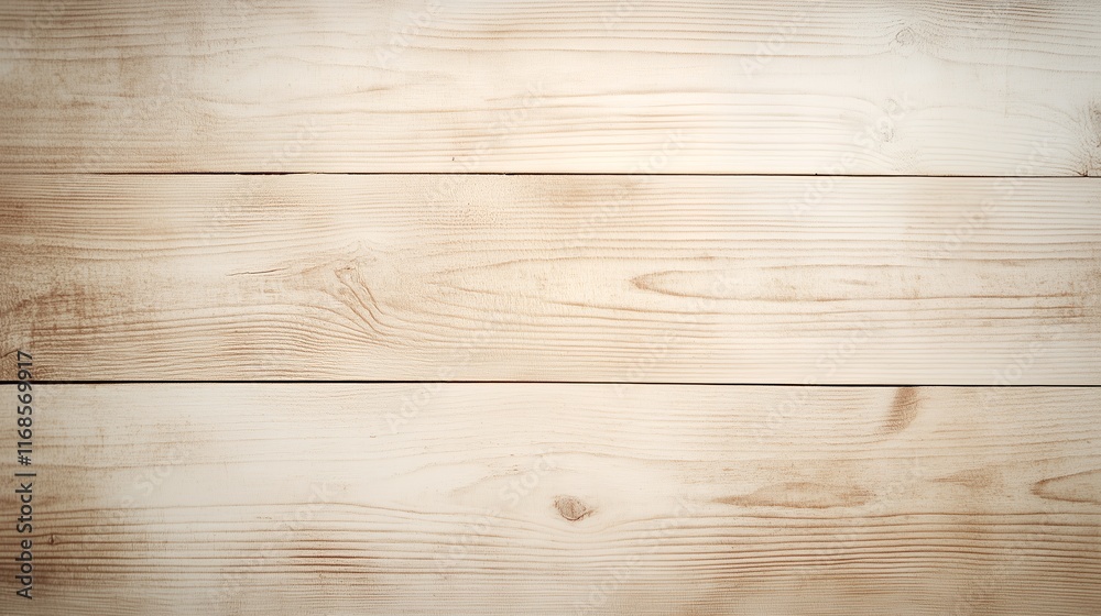 Fototapeta premium Light wooden planks texture background, smooth natural design for rustic themes, perfect for interior mockups