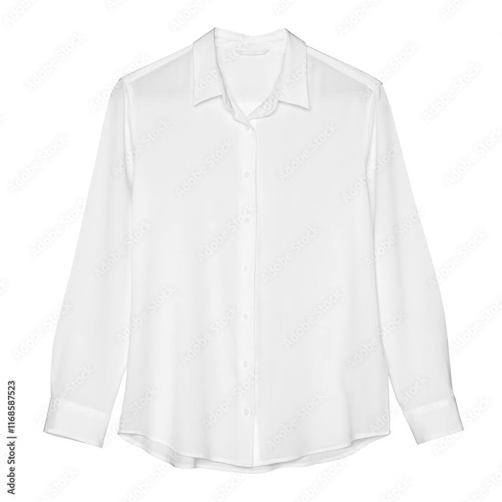 Png white blouse mockup women's casual apparel Png white blouse mockup women's casual apparel