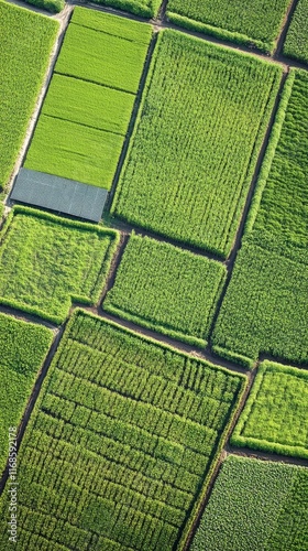 Small Farm Utilizing Solar Panels for Sustainable Energy