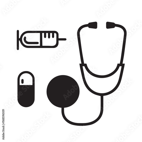 medical icon vector