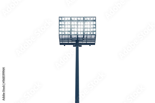 Isolated Stadium Floodlight