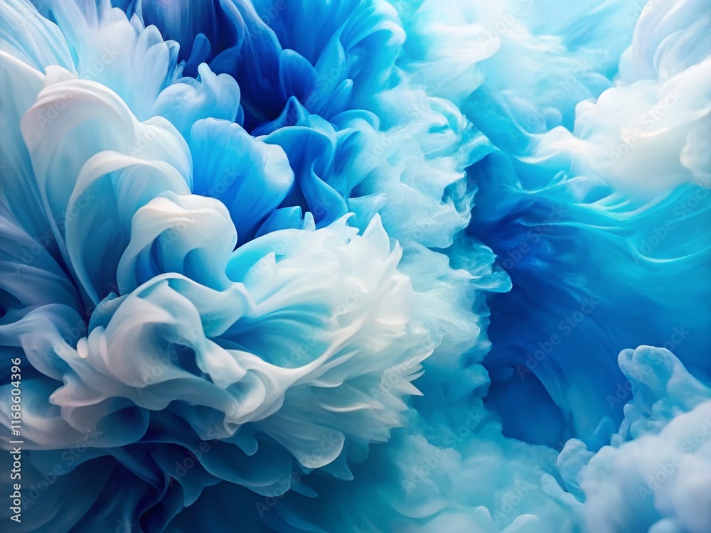 Abstract Cool Blue White Art Background: Healthy Tech Fashion Concept Abstract Cool Blue White Art Background: Healthy Tech Fashion Concept