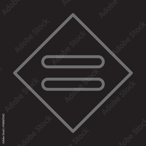Equal Sign icon Design