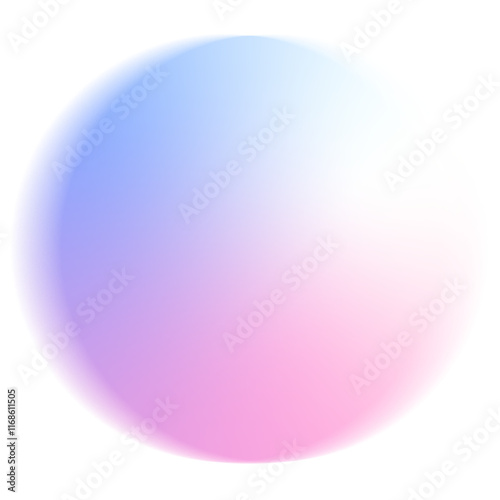 Abstract circle colorful gradient blurred 