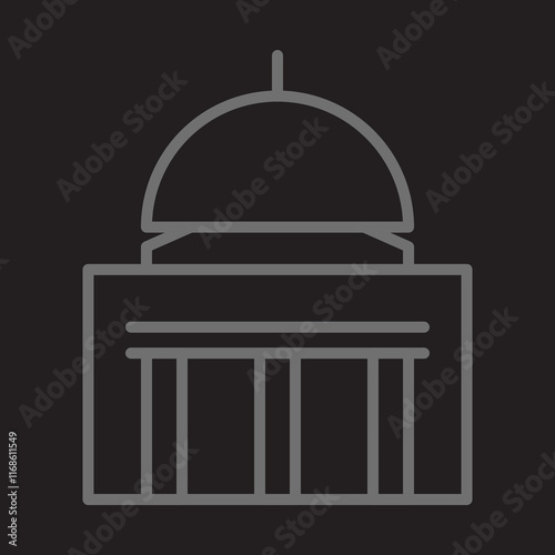 Legislative Building icon Design