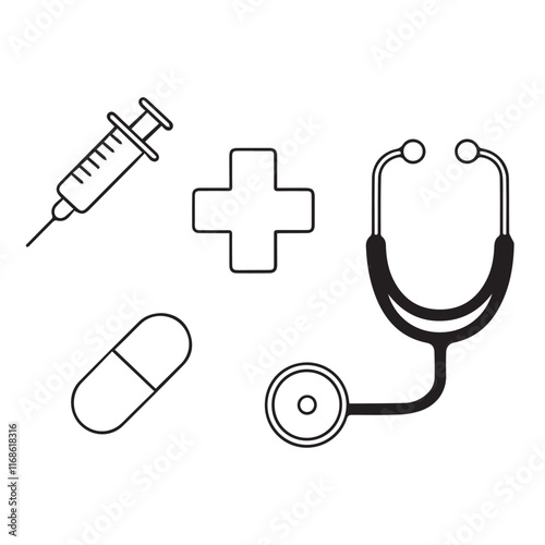 medical icon vector