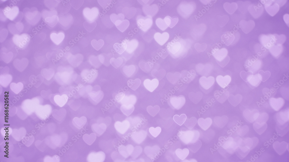 Purple hearts bokeh blurred background. Violet Saint Valentine's day pattern texture Overlay Purple hearts bokeh blurred background. Violet Saint Valentine's day pattern texture Overlay