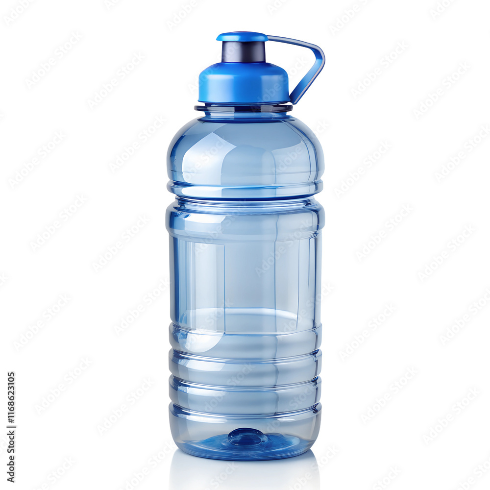 Fototapeta premium Water Bottle isolated on transparent background