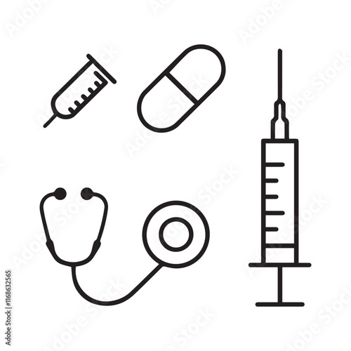 Medical icon vector