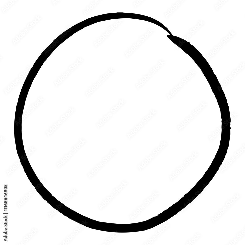 Black circle png sticker, transparent background Black circle png sticker, transparent background