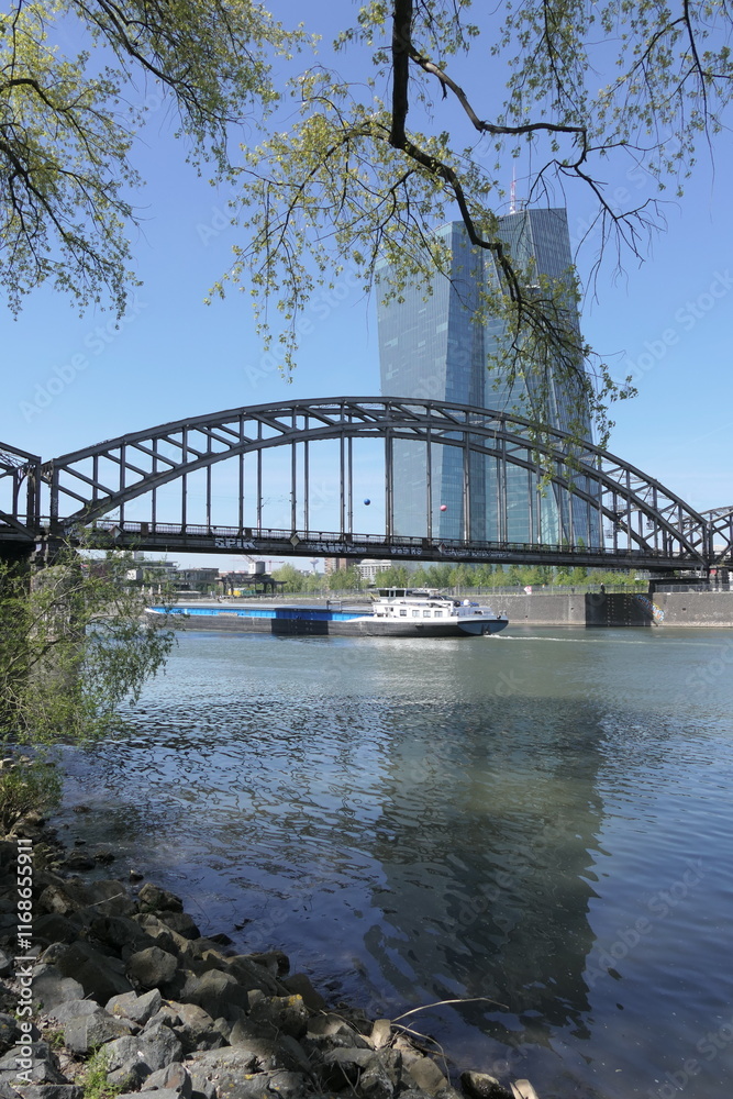 Obraz premium Main bei Frankfurt