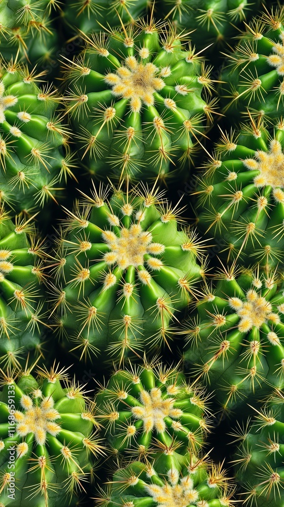 Mesmerizing Macro View of Cactus Spines Patterns Mesmerizing Macro View of Cactus Spines Patterns