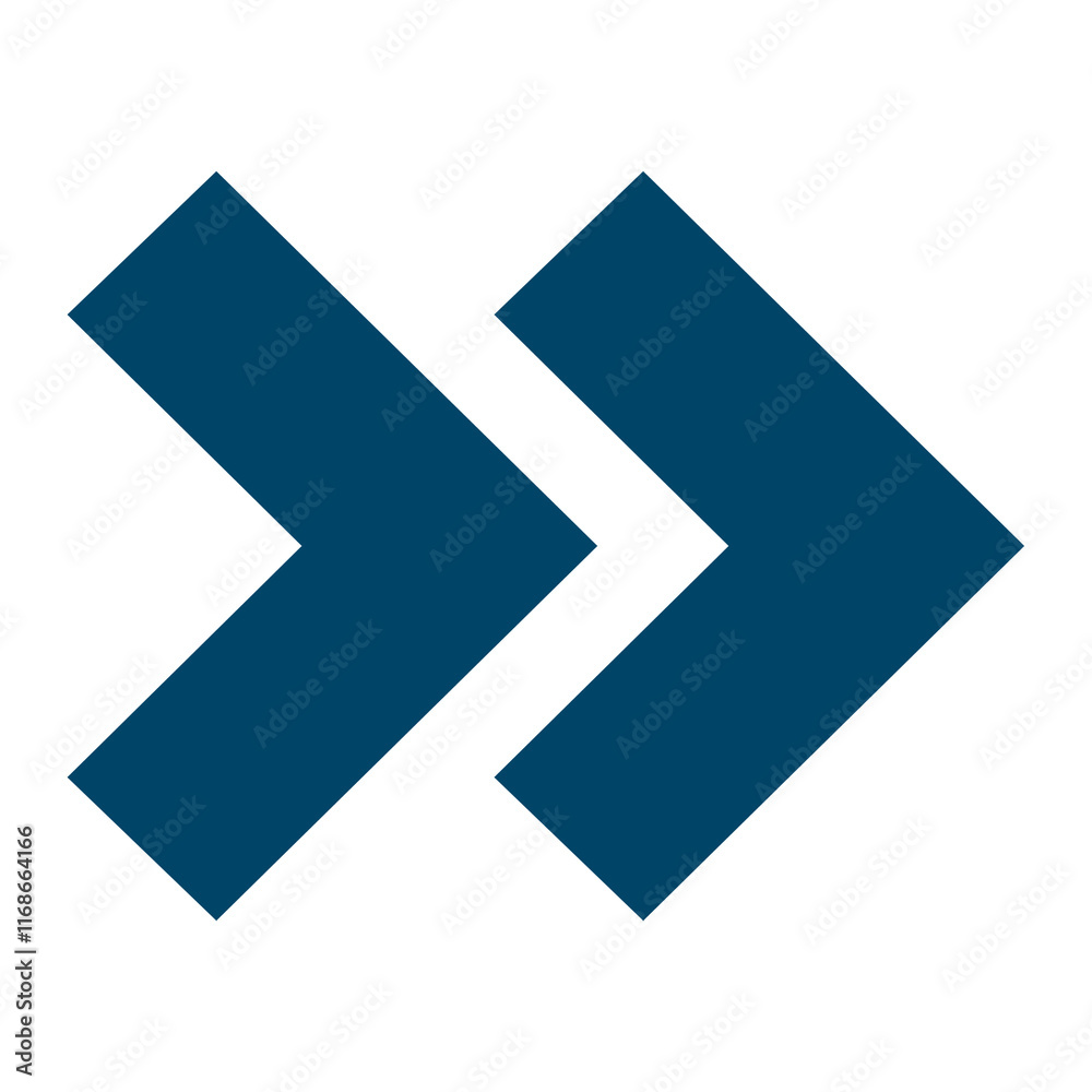Blue arrow png sticker, minimal design, transparent background Blue arrow png sticker, minimal design, transparent background