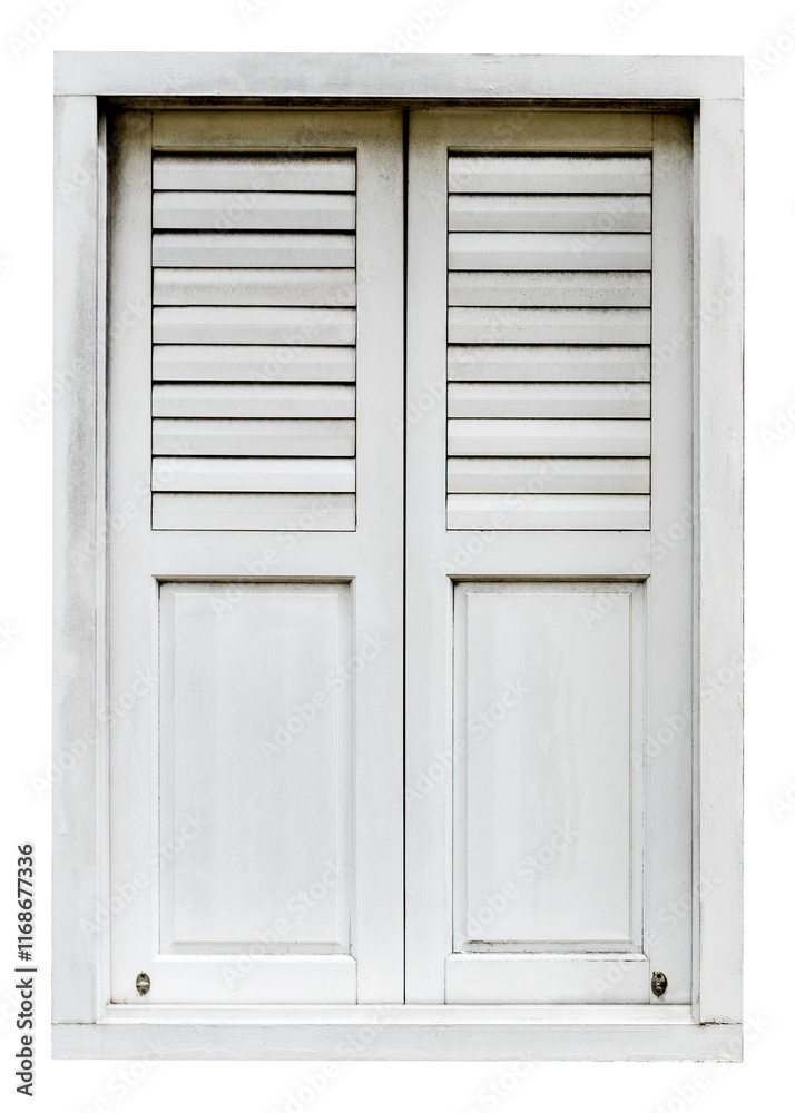 Fototapeta premium Double window png clipart, house exterior design