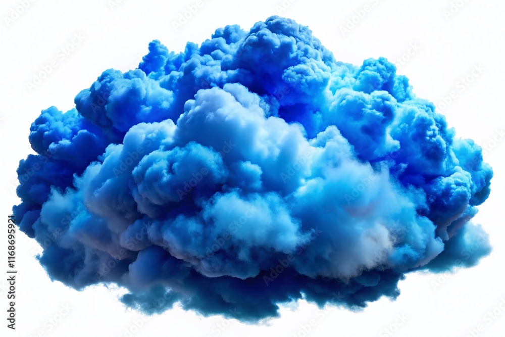 Isolated Blue Cloud Layer PNG - High-Resolution Cutout for Design Projects Isolated Blue Cloud Layer PNG - High-Resolution Cutout for Design Projects