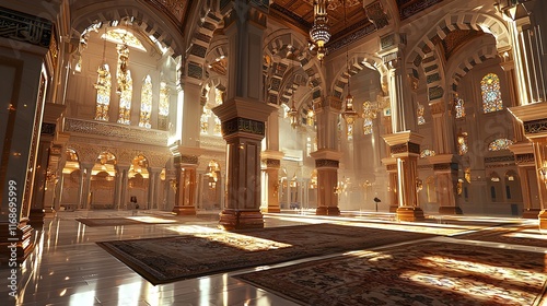 Interior of a Grand Mosque