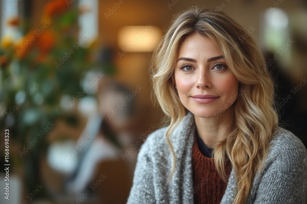 Obraz premium A therapist actively listening to a client during a one-on-one session. Generative AI