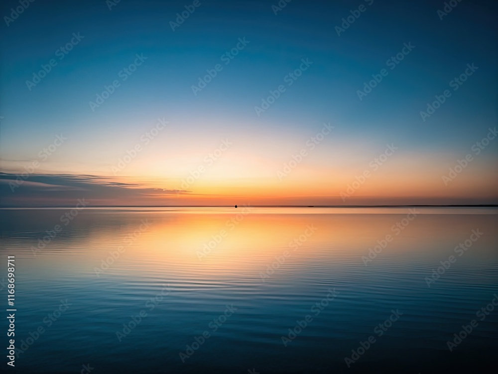 Naklejka premium AI-generated abstract photography: a minimalist dark-to-light gradient, subtly shifting tones.