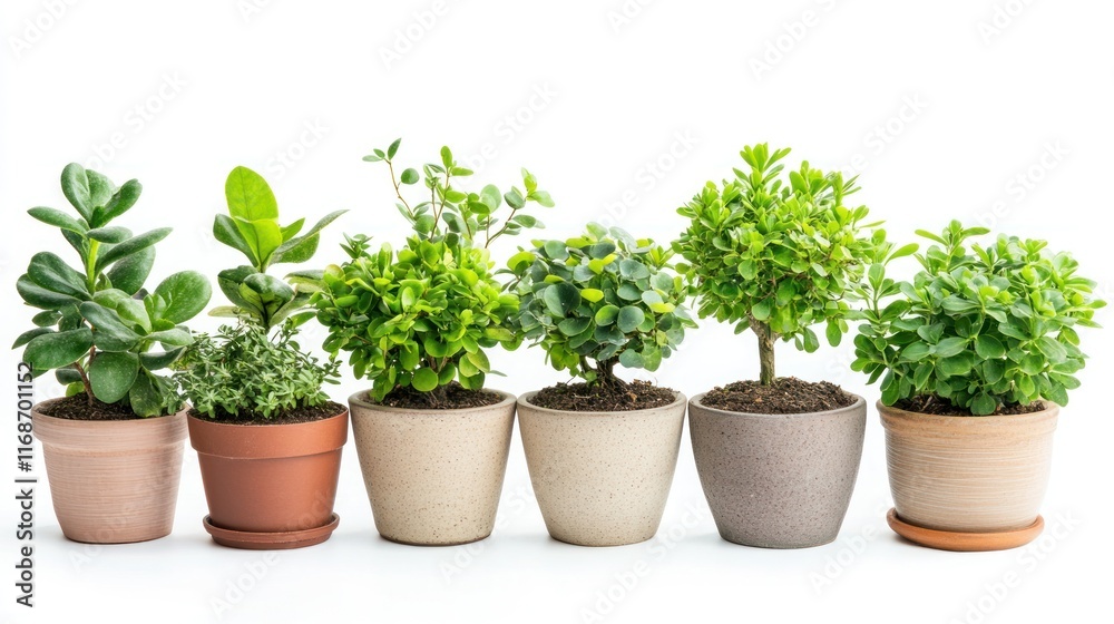 A collection of potted plants arranged in a row, showcasing greenery and natural decor. A collection of potted plants arranged in a row, showcasing greenery and natural decor.