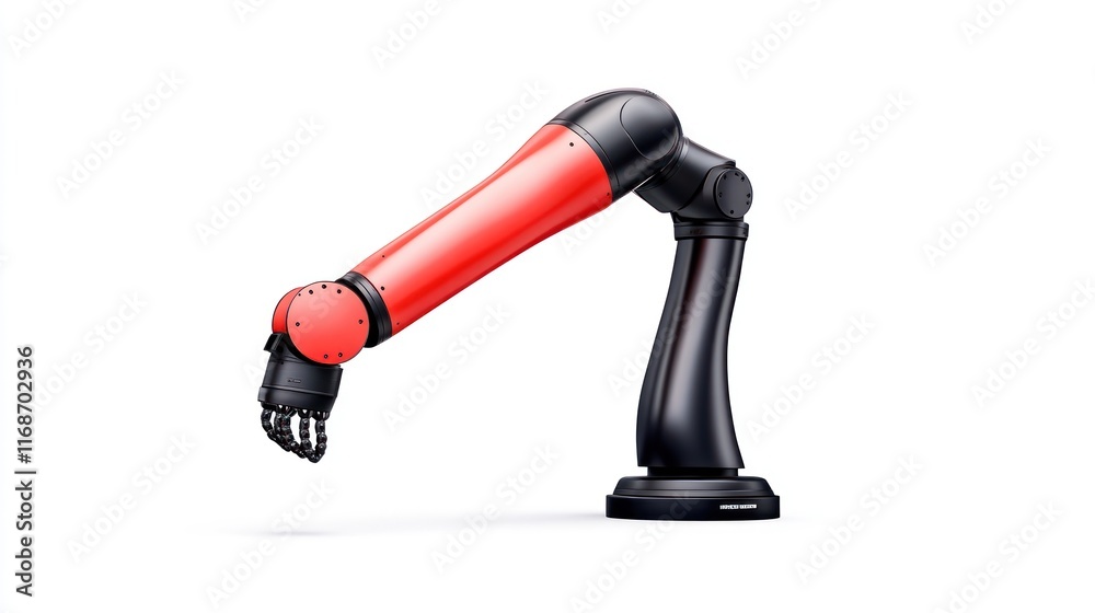 Robotic arm designed for industrial automation and precision tasks. Robotic arm designed for industrial automation and precision tasks.