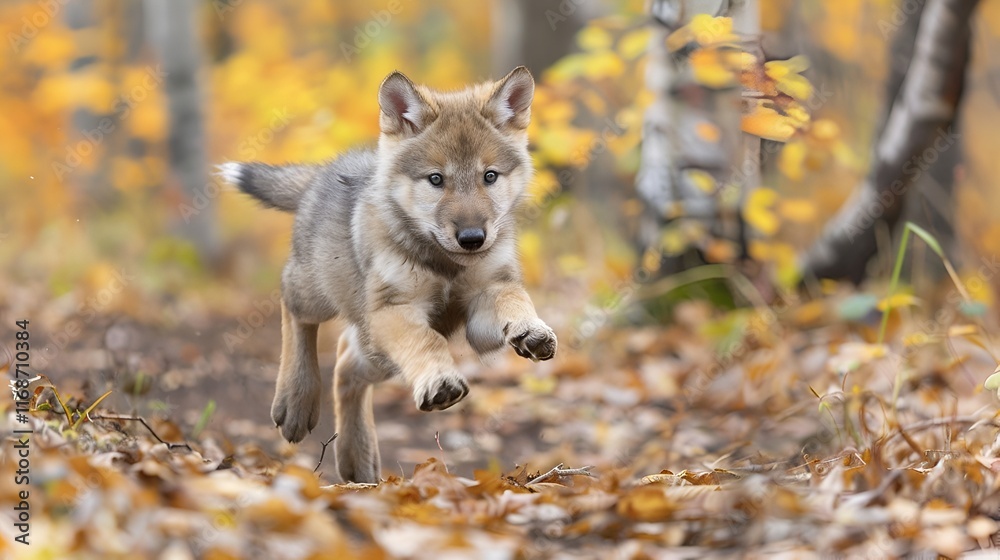 Obraz premium grey wolf