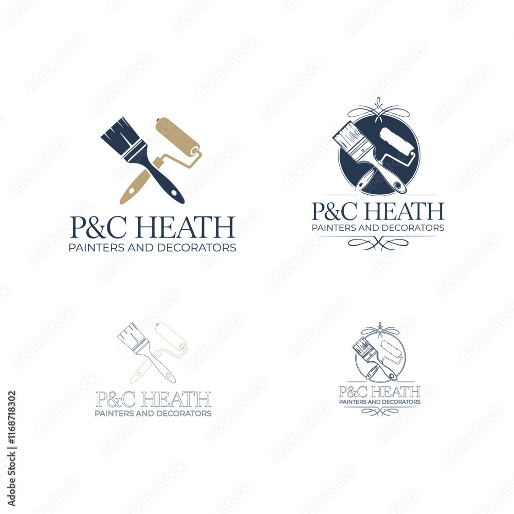 Fototapeta premium Logo template design ideas vector