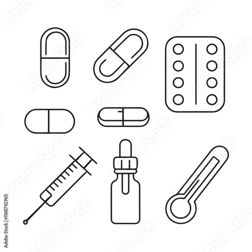 Medical icon vector