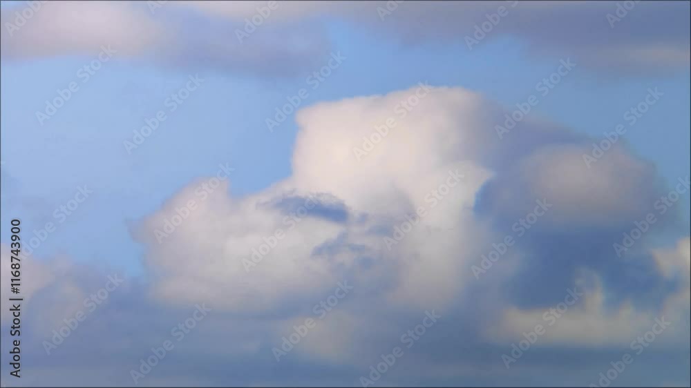 Cumulus white clouds in blue sky background Cumulus white clouds in blue sky background