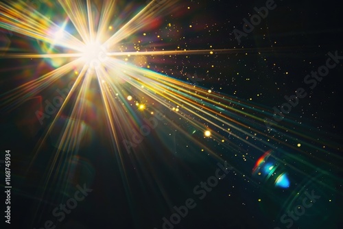Create high quality images with lens flare effects for overlays.