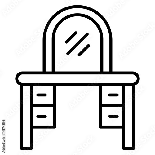 dressing table icon