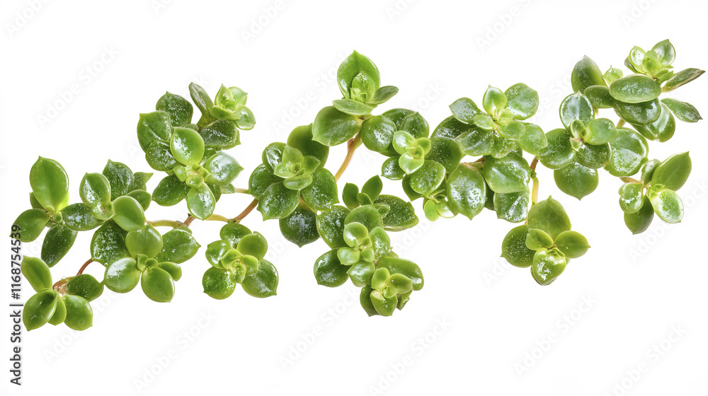 Vivid green Dischidia sp. vines with glossy leaves, perfect for decor Vivid green Dischidia sp. vines with glossy leaves, perfect for decor