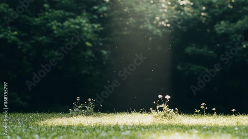 Pantheism rainforest alive with vibrant energy and sunlight illuminating intricate connections among flora and fauna during a tranquil afternoon