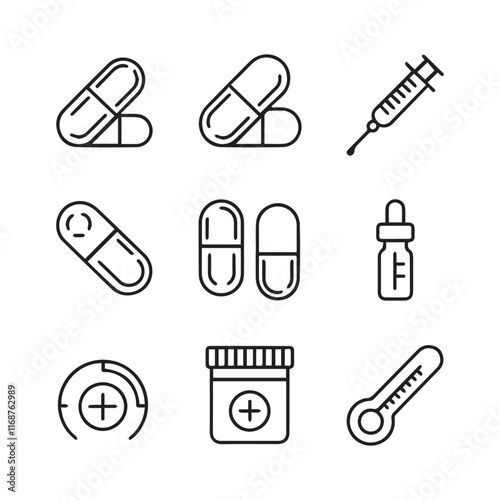 Medical icon vector