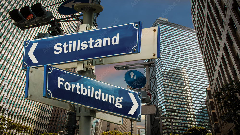 Signposts the direct way to further Education versus Standstill Signposts the direct way to further Education versus Standstill