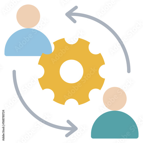 Transfer Flat Icon