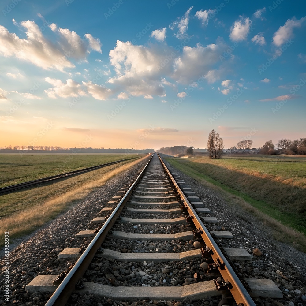 straight line rails and sleepers railways straight line rails and sleepers railways