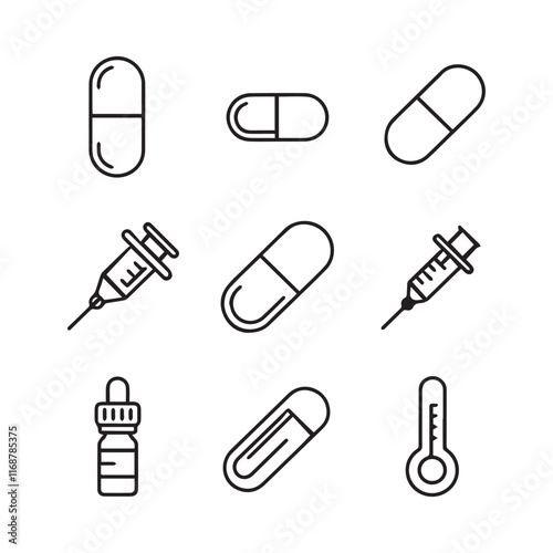 Medical icon vector