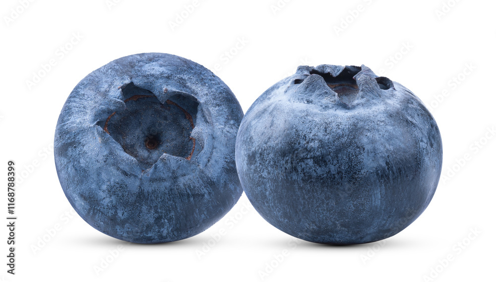 Transparent Blueberries with shadow Transparent Blueberries with shadow