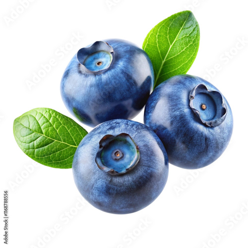 Transparent Blueberries photo