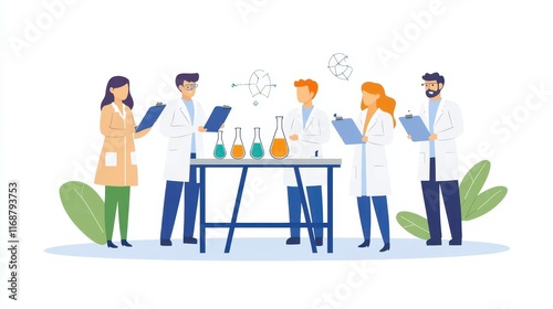 Principal scientist directing a lab team, clarifying research priorities during a breakthrough, focus, prioritization, leadership